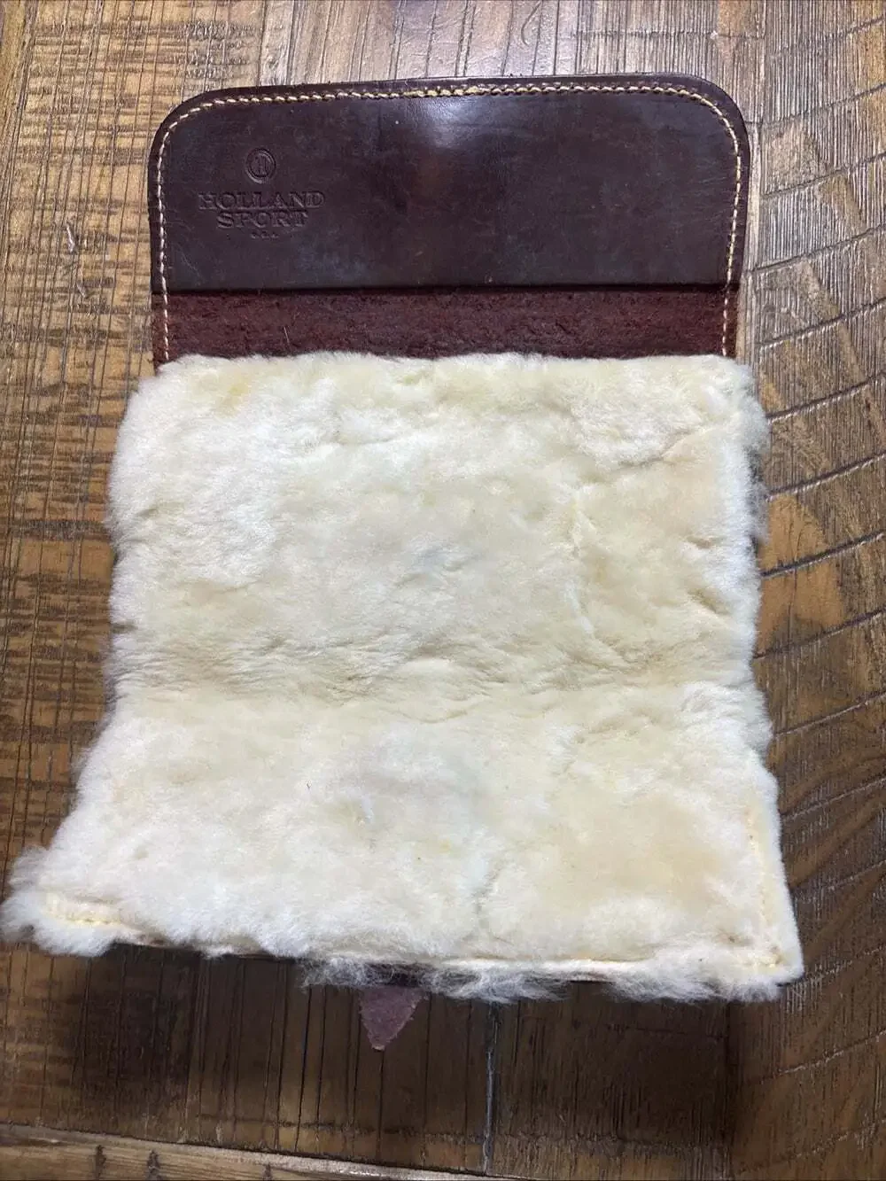 Vintage Holland Sport USA Leather Fly Fishing Pouch